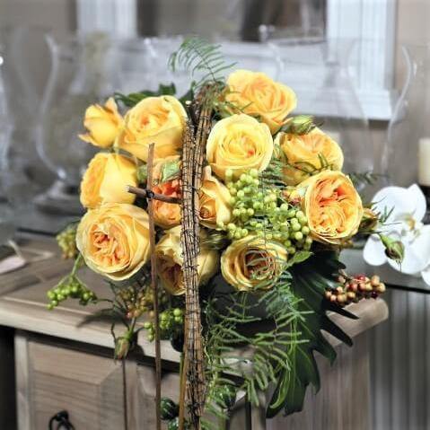 Candlelight Trandafir Teahibrid butași trandafiri de grădină